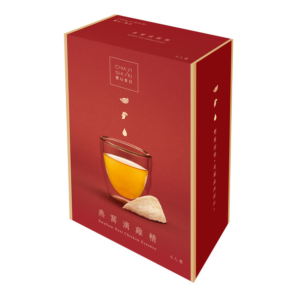 【贈古早味雞油蔥酥】賈以食日X洽富氣冷雞-燕窩滴雞精禮盒(6入) 商品圖片